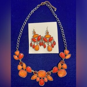 Matching Necklace and Earrings
